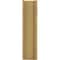 Ekena Millwork 7 1/2-in W x 26-in D x 30-in H Funston Slat Rough Cedar Woodgrain TimberThane Outlooker, Primed Tan OUTUR075X26X30FST24RCPR - alternate 3